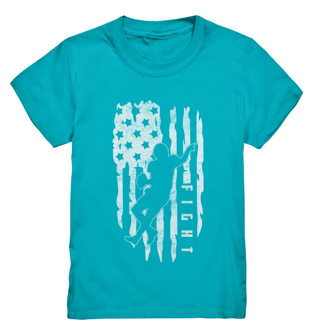 USA Flag Fight - Kids Premium Shirt