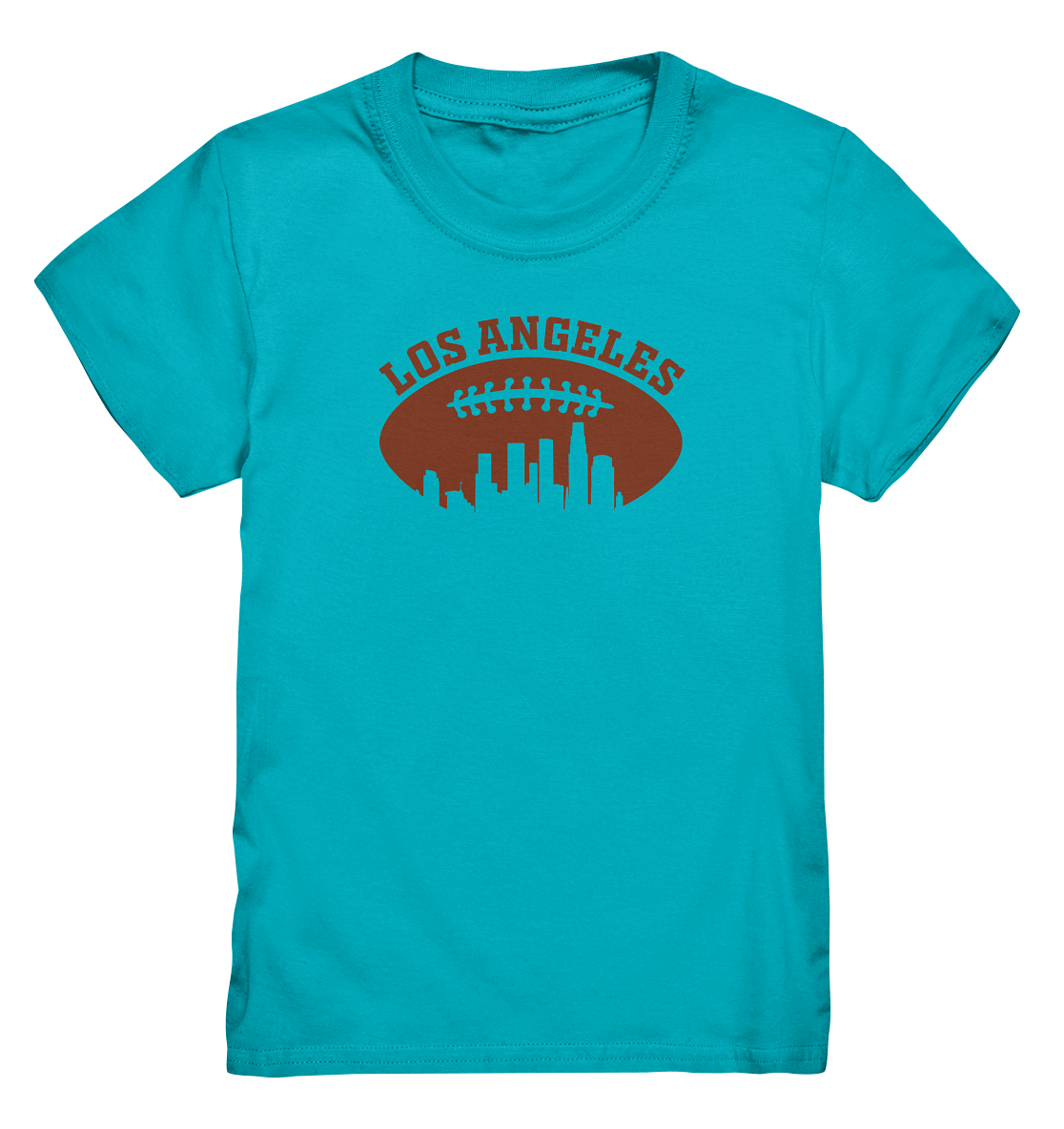 Los Angeles Football Silhouette - Kids Premium Shirt