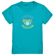 Lineman Brick Wall - Kids Premium Shirt