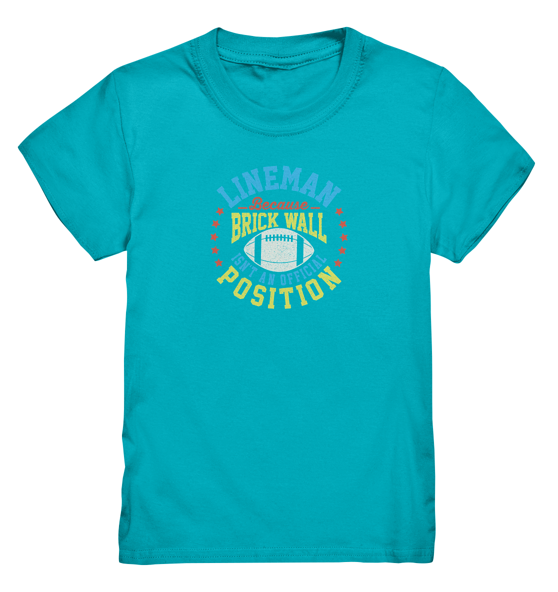 Lineman Brick Wall - Kids Premium Shirt