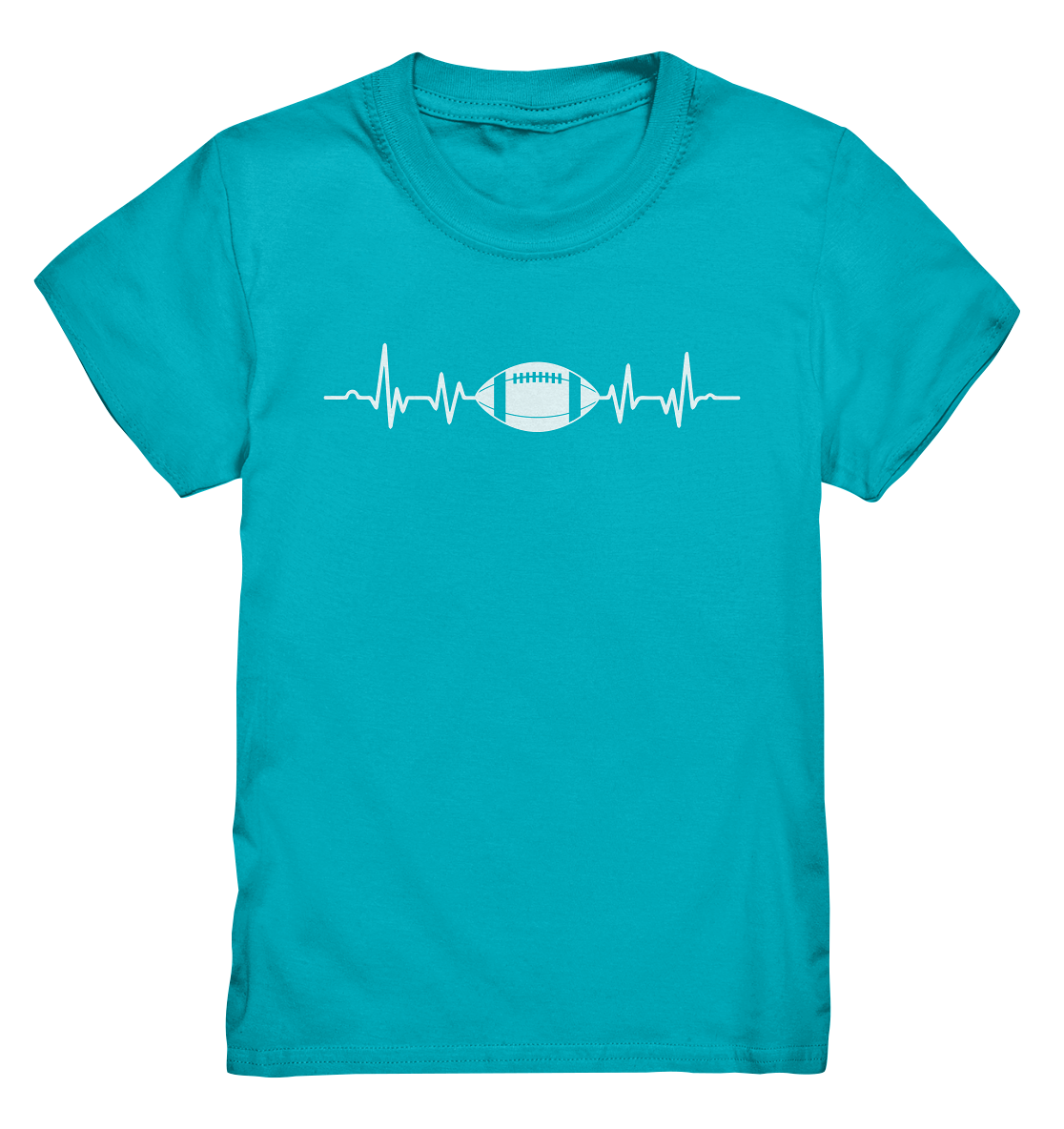 Football Heartbeat - Kids Premium Shirt