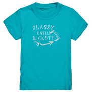 Glassy until Kick Off - Kids Premium Shirt