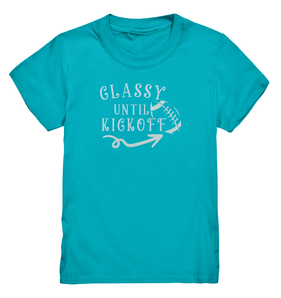 Glassy until Kick Off - Kids Premium Shirt