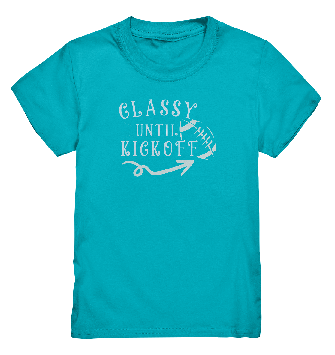Glassy until Kick Off - Kids Premium Shirt