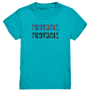 Football Silhouette - Kids Premium Shirt