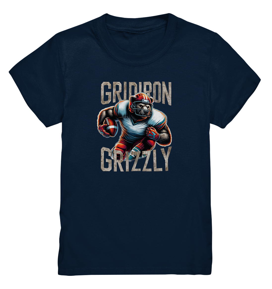 Gridiron Grizzly - Kids Premium Shirt
