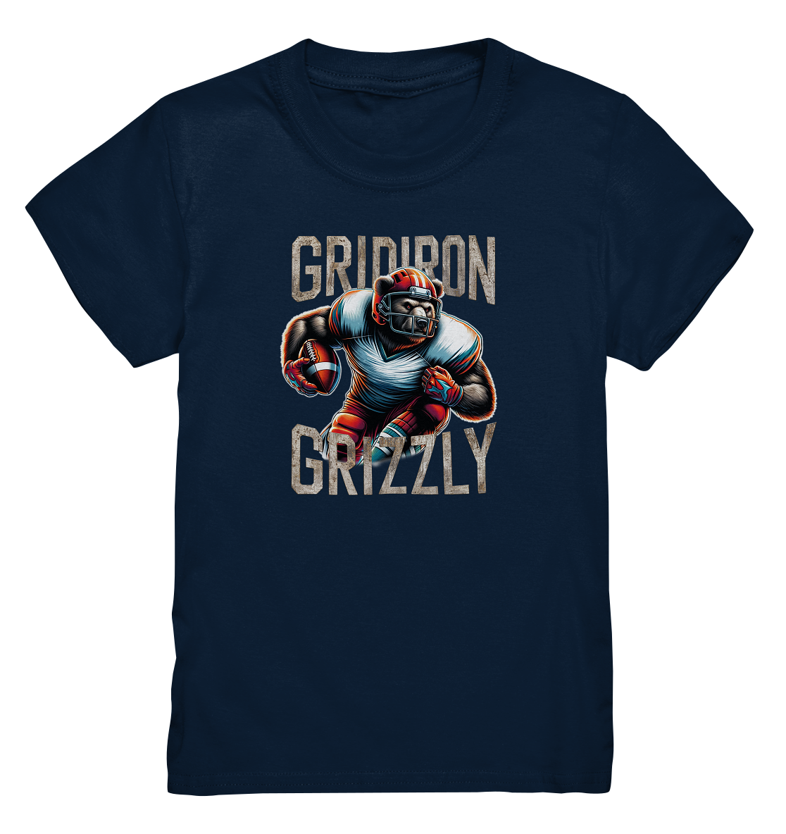 Gridiron Grizzly - Kids Premium Shirt