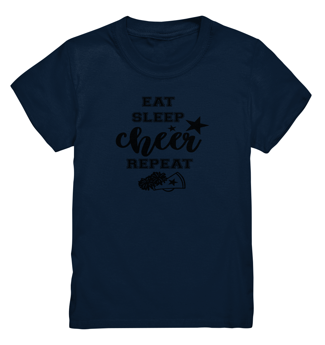 Eat Sleep Cheer Repeat - Kids Premium Shirt