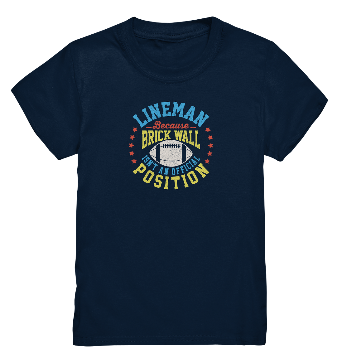 Lineman Brick Wall - Kids Premium Shirt