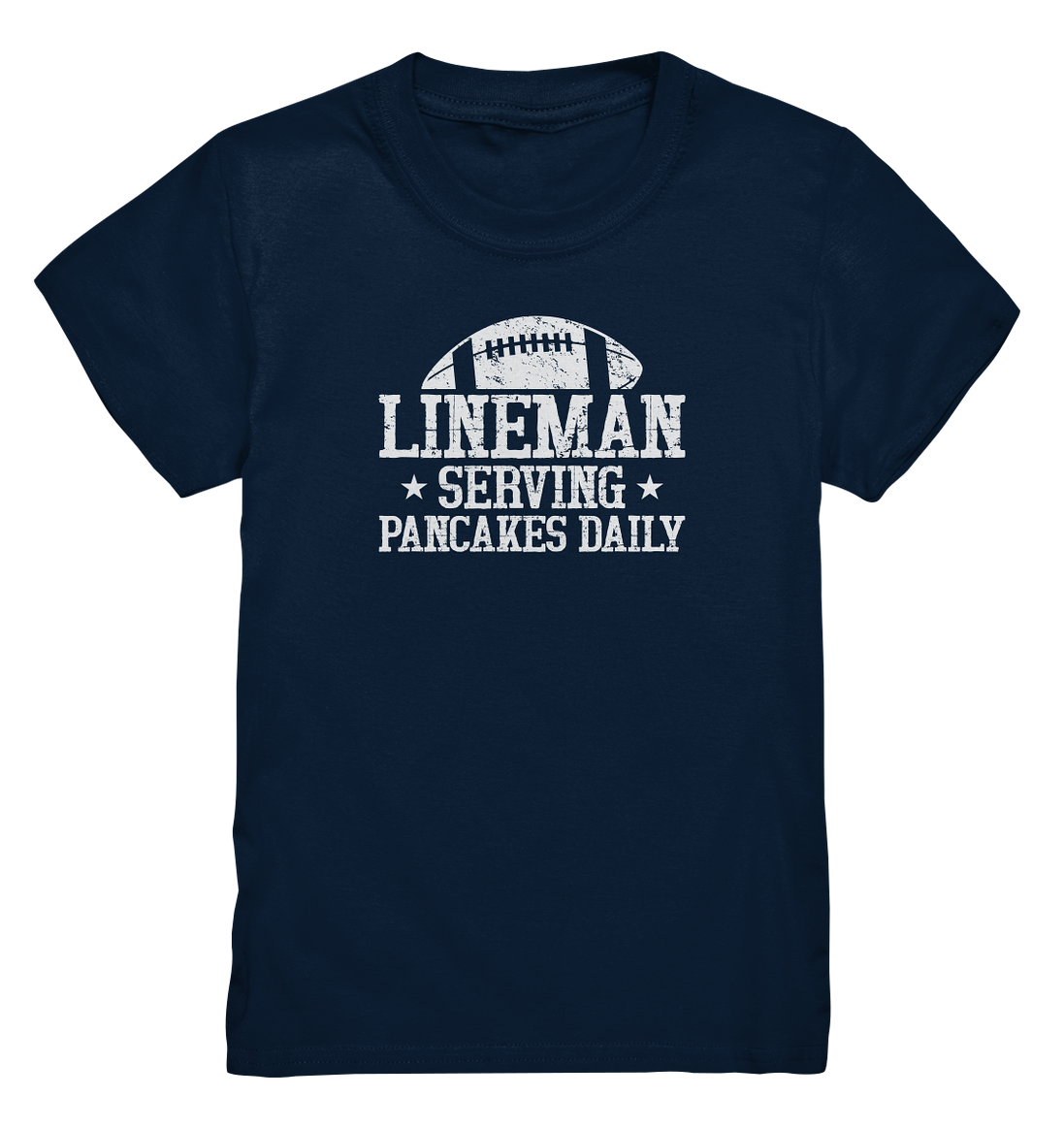 Lineman Serving Pancakes - Kids Premium Shirt