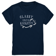 Glassy until Kick Off - Kids Premium Shirt