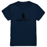 Playoff Flag Football  Women black  - Kids Premium Shirt