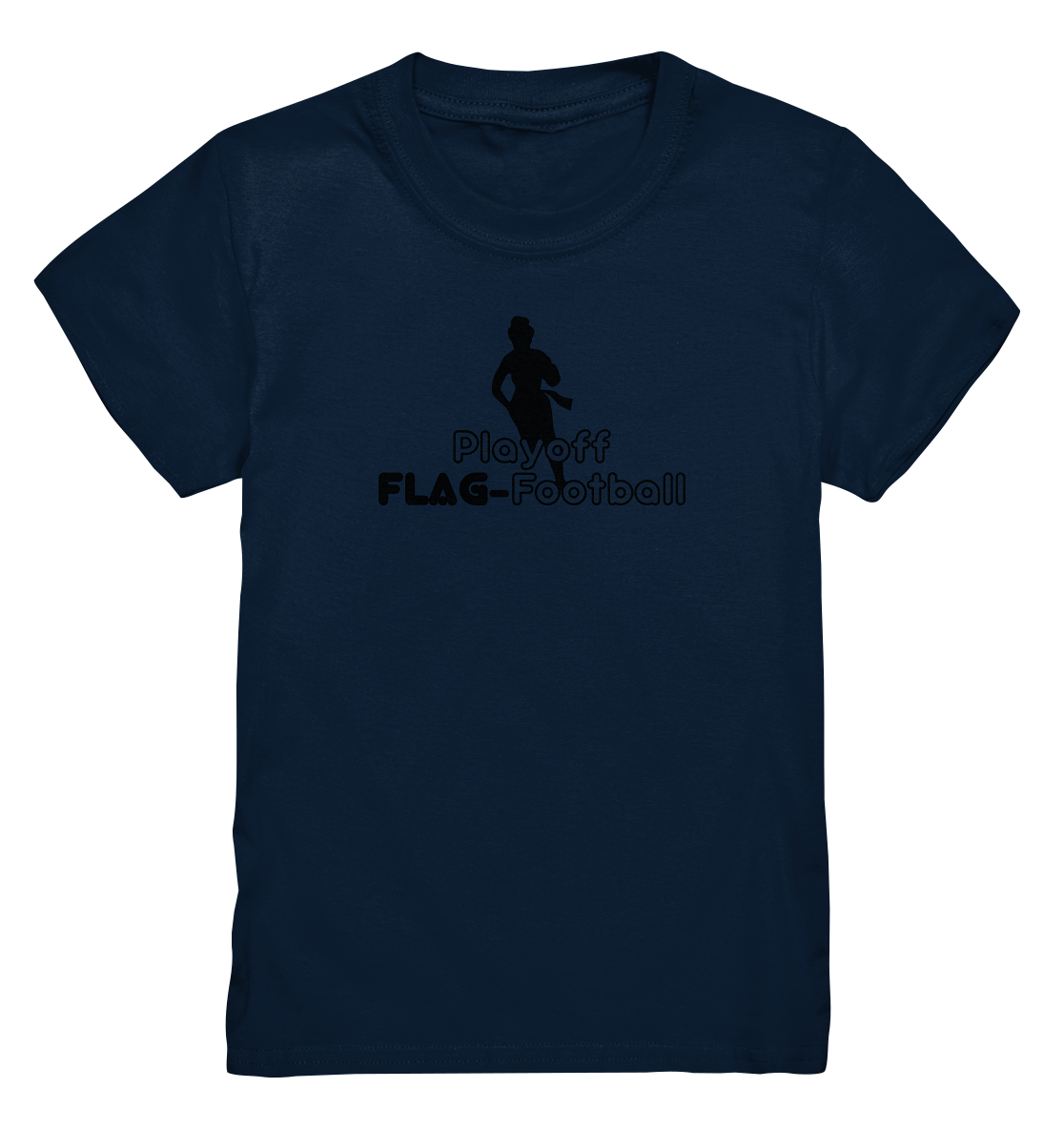 Playoff Flag Football  Women black  - Kids Premium Shirt