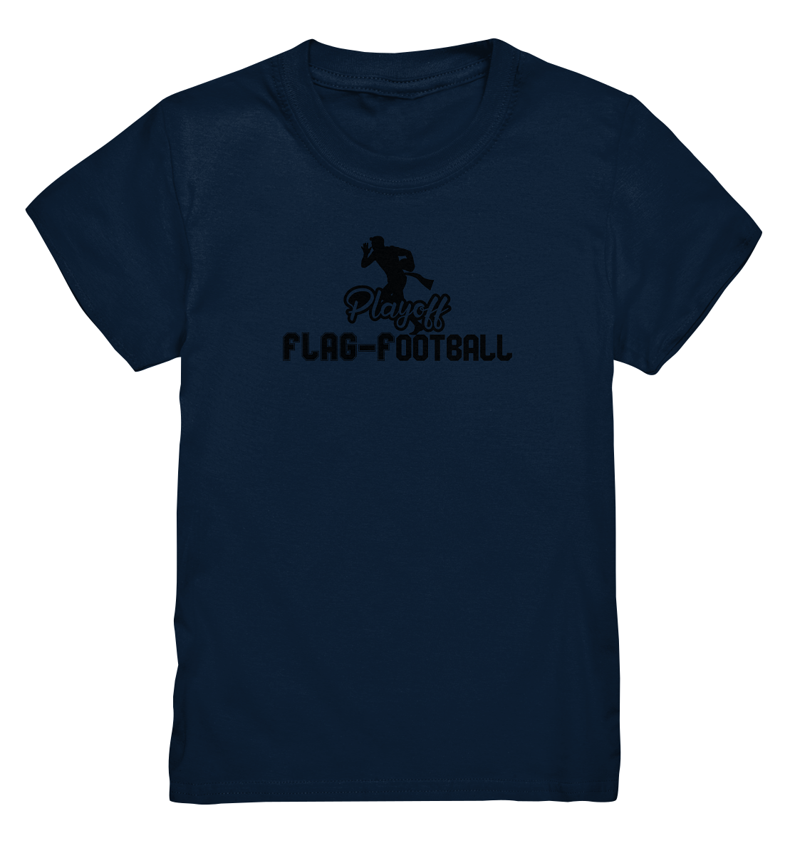 Playoff Flag Football Men Black - Kids Premium Shirt
