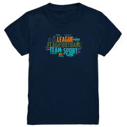 Flag Football Word Bubble - Kids Premium T-Shirt