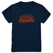 New York Football Silhoutte  - Kids Premium Shirt