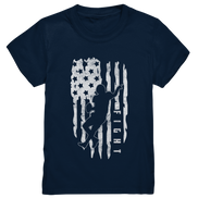 USA Flag Fight - Kids Premium Shirt