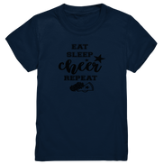 Eat Sleep Cheer Repeat - Kids Premium Shirt