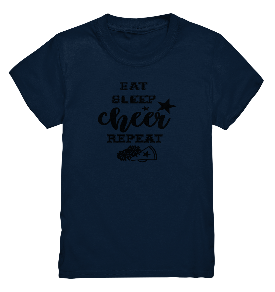 Eat Sleep Cheer Repeat - Kids Premium Shirt