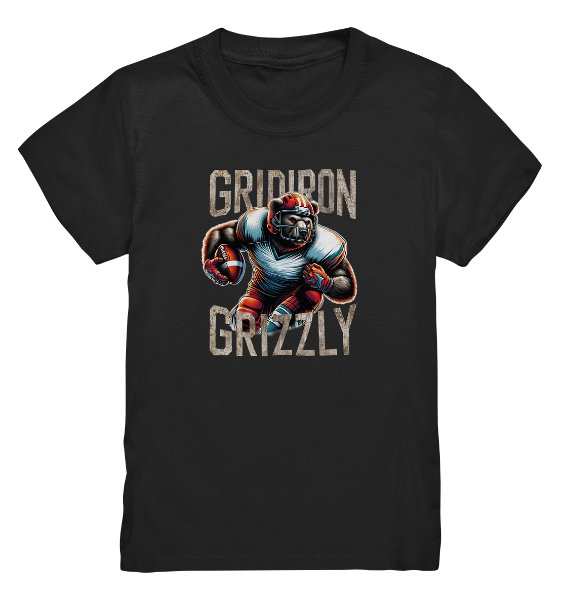 Gridiron Grizzly - Kids Premium Shirt