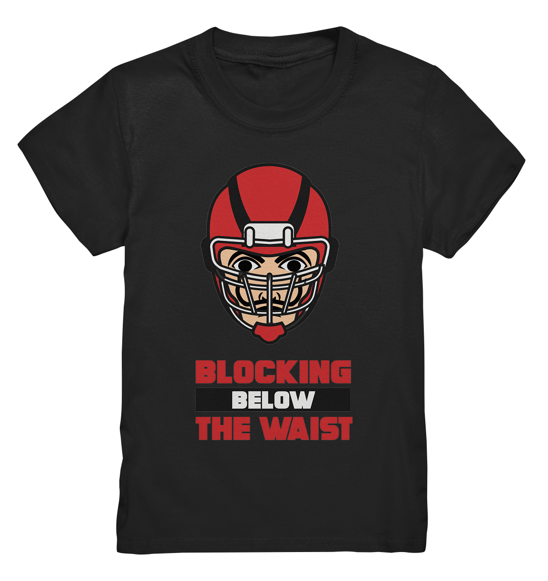 Blocking Below The Waist  - Kids Premium Shirt
