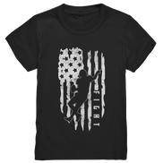 USA Flag Fight - Kids Premium Shirt