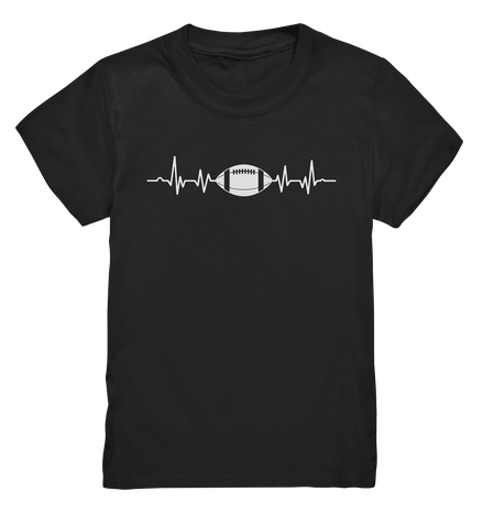 Football Heartbeat - Kids Premium Shirt