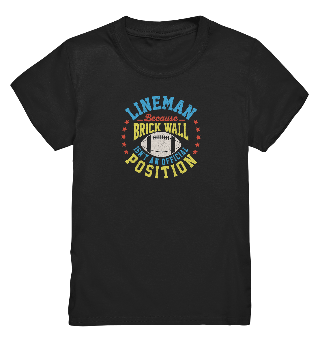 Lineman Brick Wall - Kids Premium Shirt