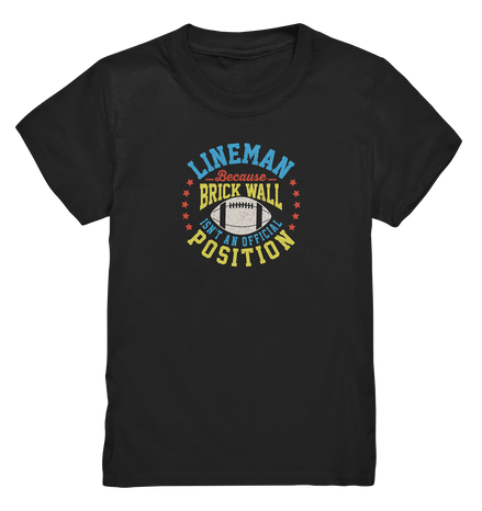 Lineman Brick Wall - Kids Premium Shirt