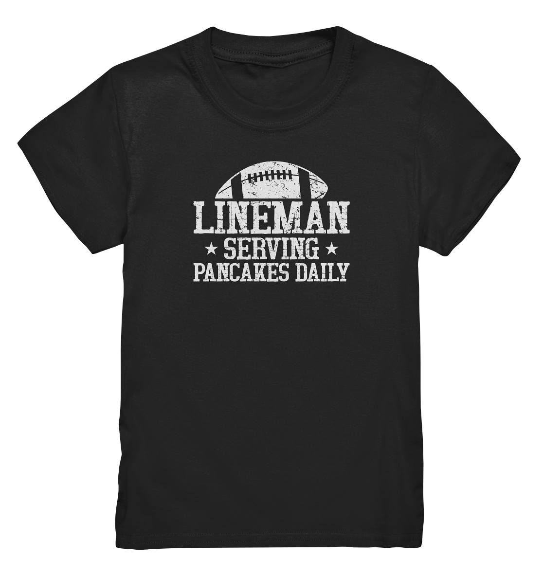 Lineman Serving Pancakes - Kids Premium Shirt