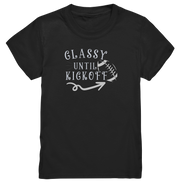 Glassy until Kick Off - Kids Premium Shirt