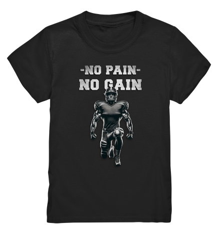 No Pain No Gain Metal  - Kids Premium Shirt