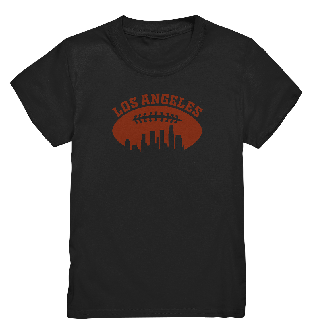Los Angeles Football Silhouette - Kids Premium Shirt
