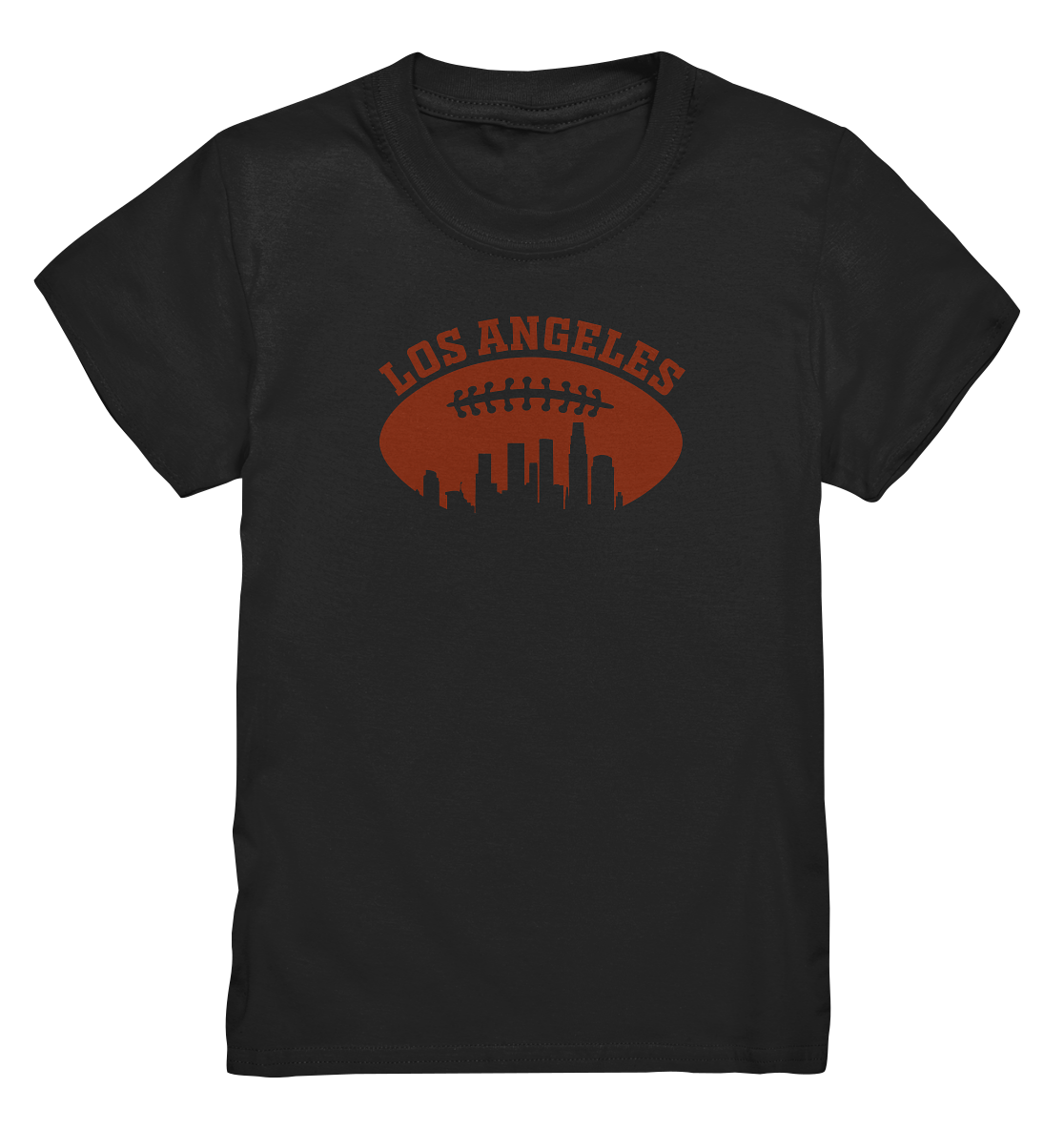 Los Angeles Football Silhouette - Kids Premium Shirt