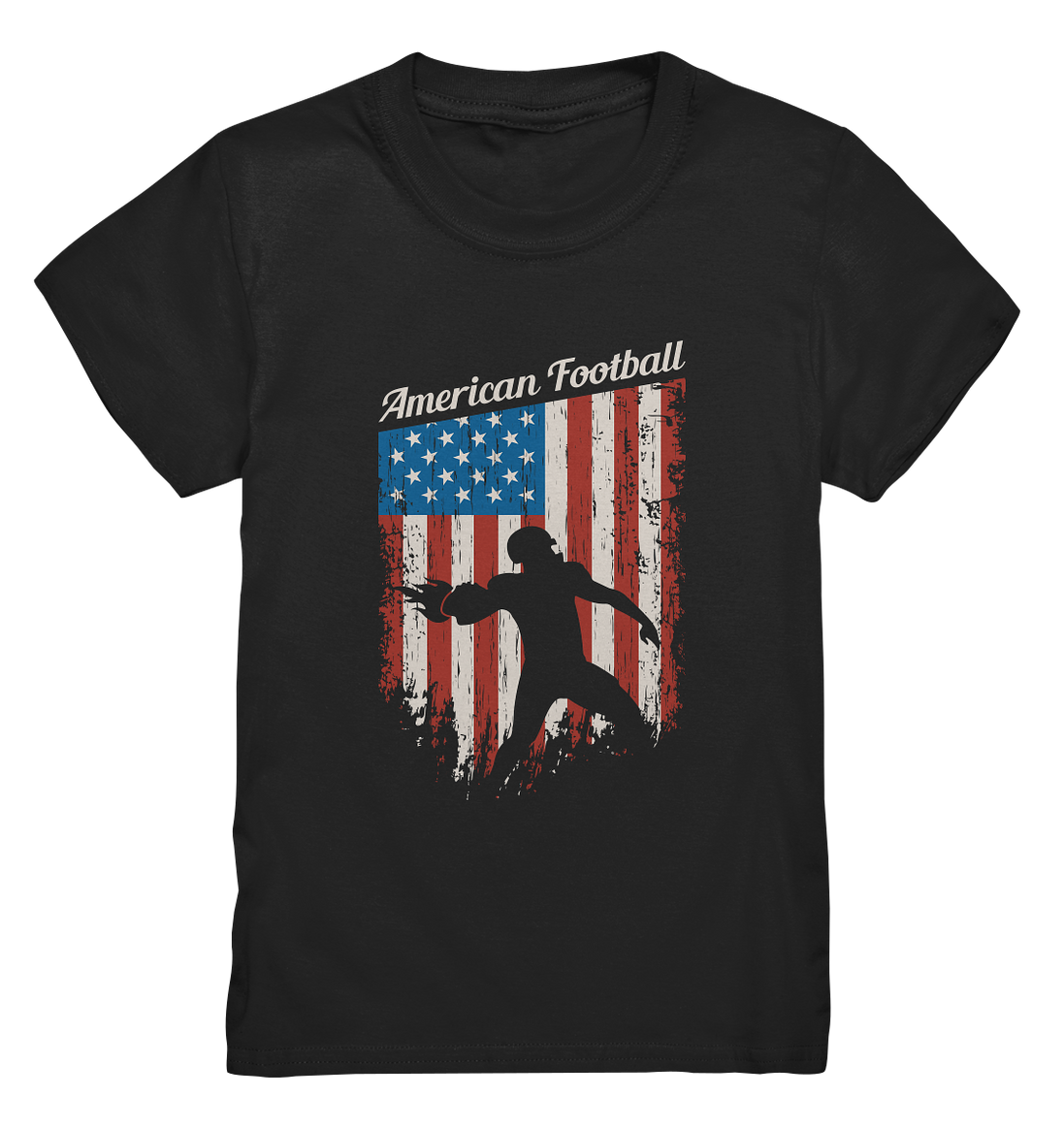 American Football Banner - Kids Premium Shirt