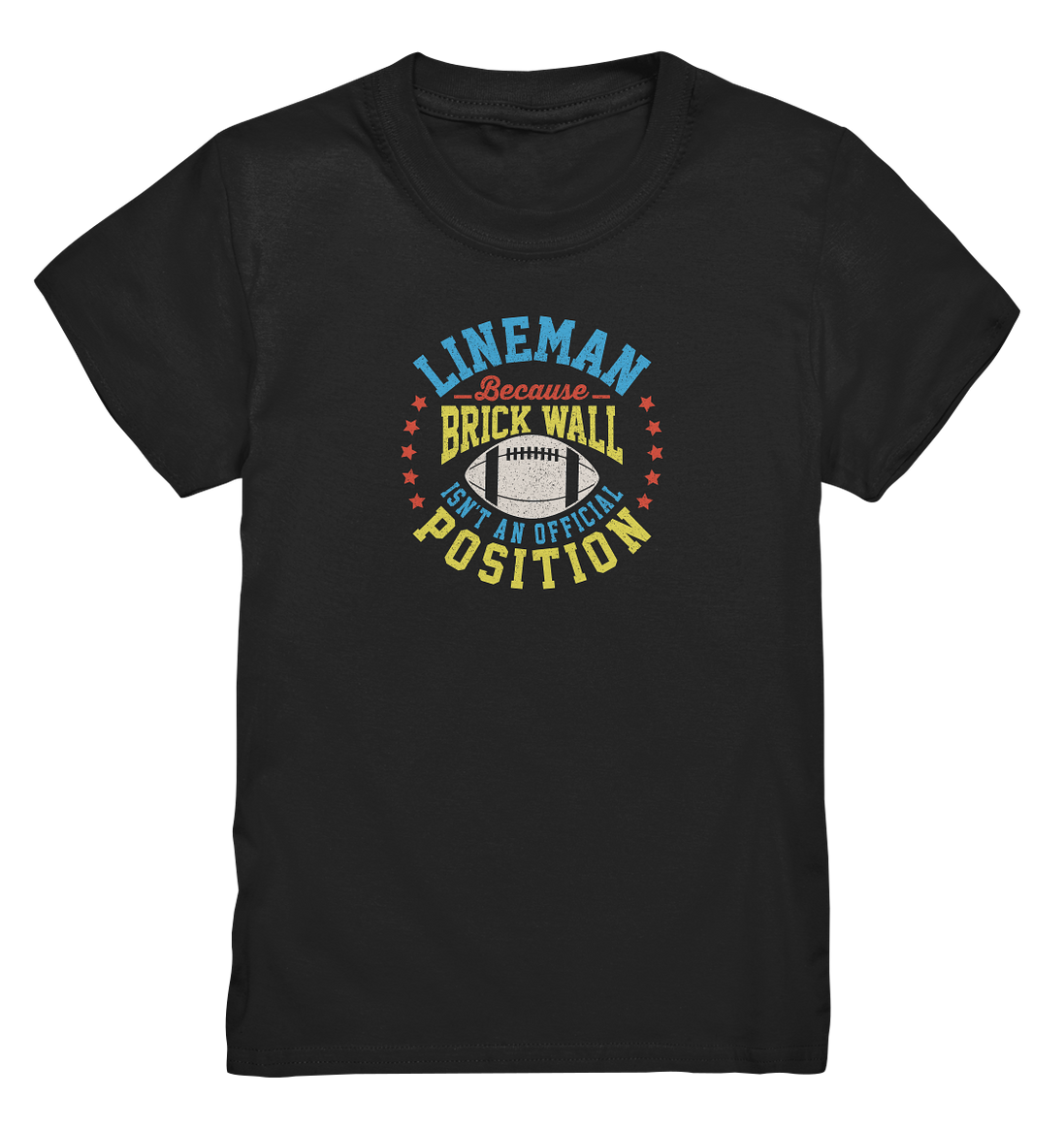 Lineman Brick Wall - Kids Premium Shirt