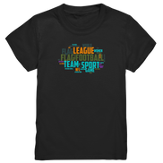 Flag Football Word Bubble - Kids Premium T-Shirt