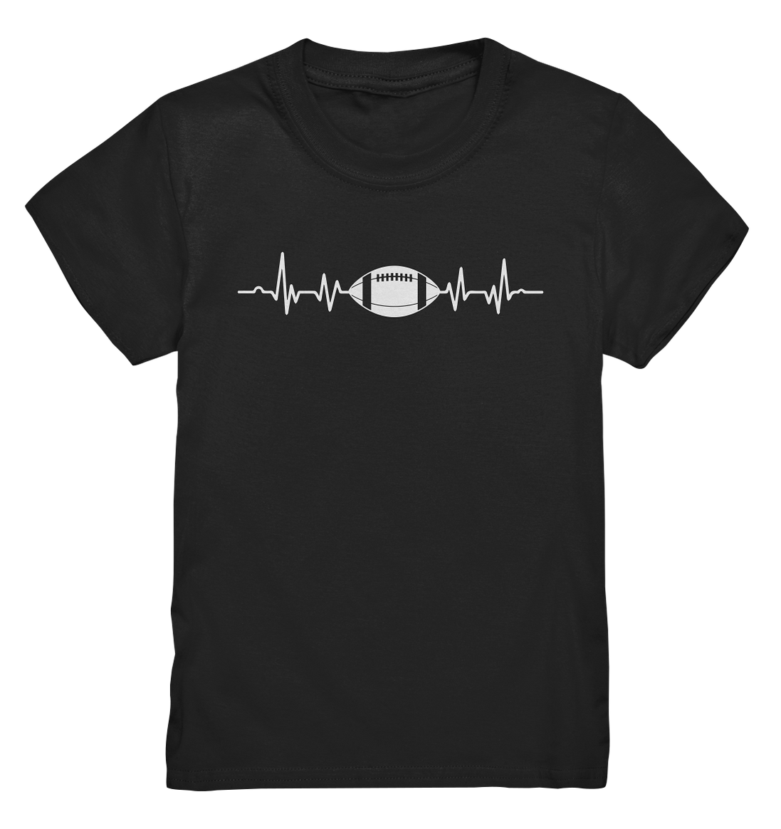 Football Heartbeat - Kids Premium Shirt