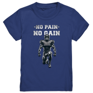 No Pain No Gain Metal - Kids Premium Shirt