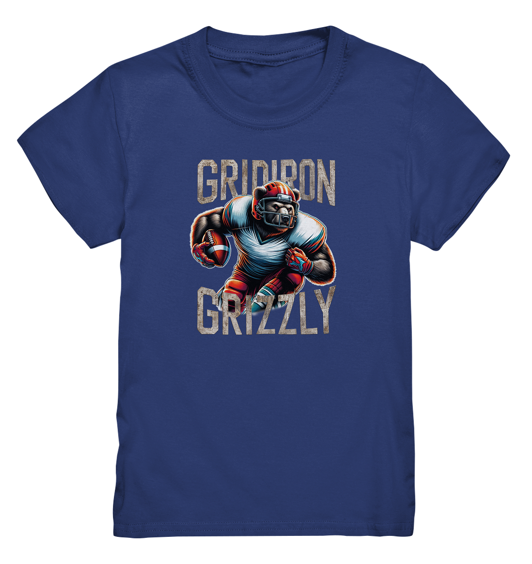 Gridiron Grizzly - Kids Premium Shirt