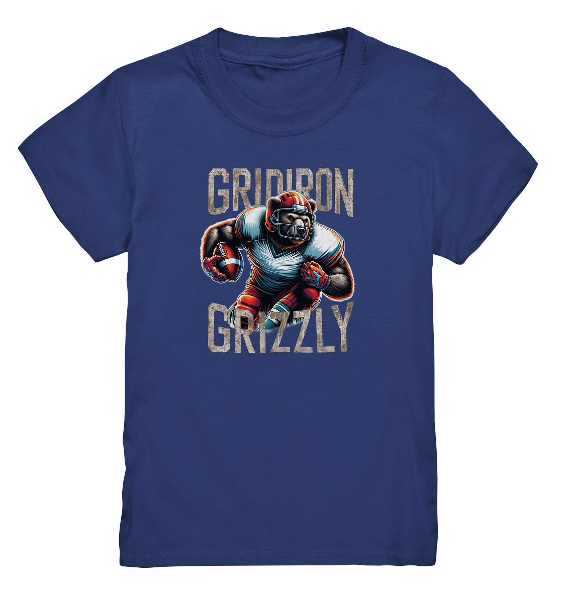 Gridiron Grizzly - Kids Premium Shirt