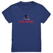 Playoff Flag Football  Men red - Kids Premium Shirt