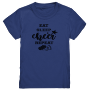 Eat Sleep Cheer Repeat - Kids Premium Shirt
