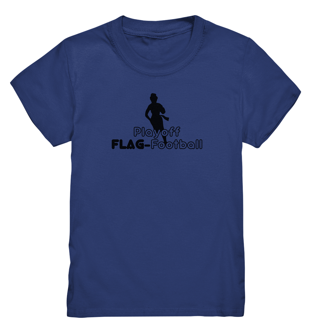 Playoff Flag Football  Women black  - Kids Premium Shirt
