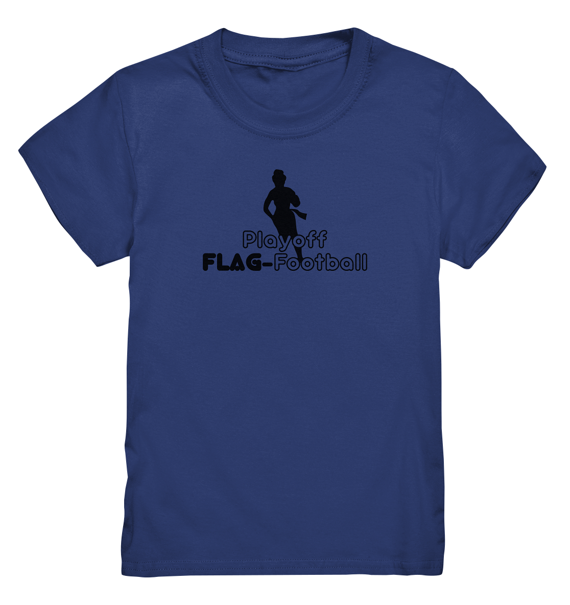 Playoff Flag Football  Women black  - Kids Premium Shirt