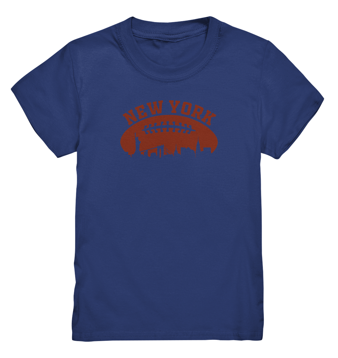 New York Football Silhoutte  - Kids Premium Shirt