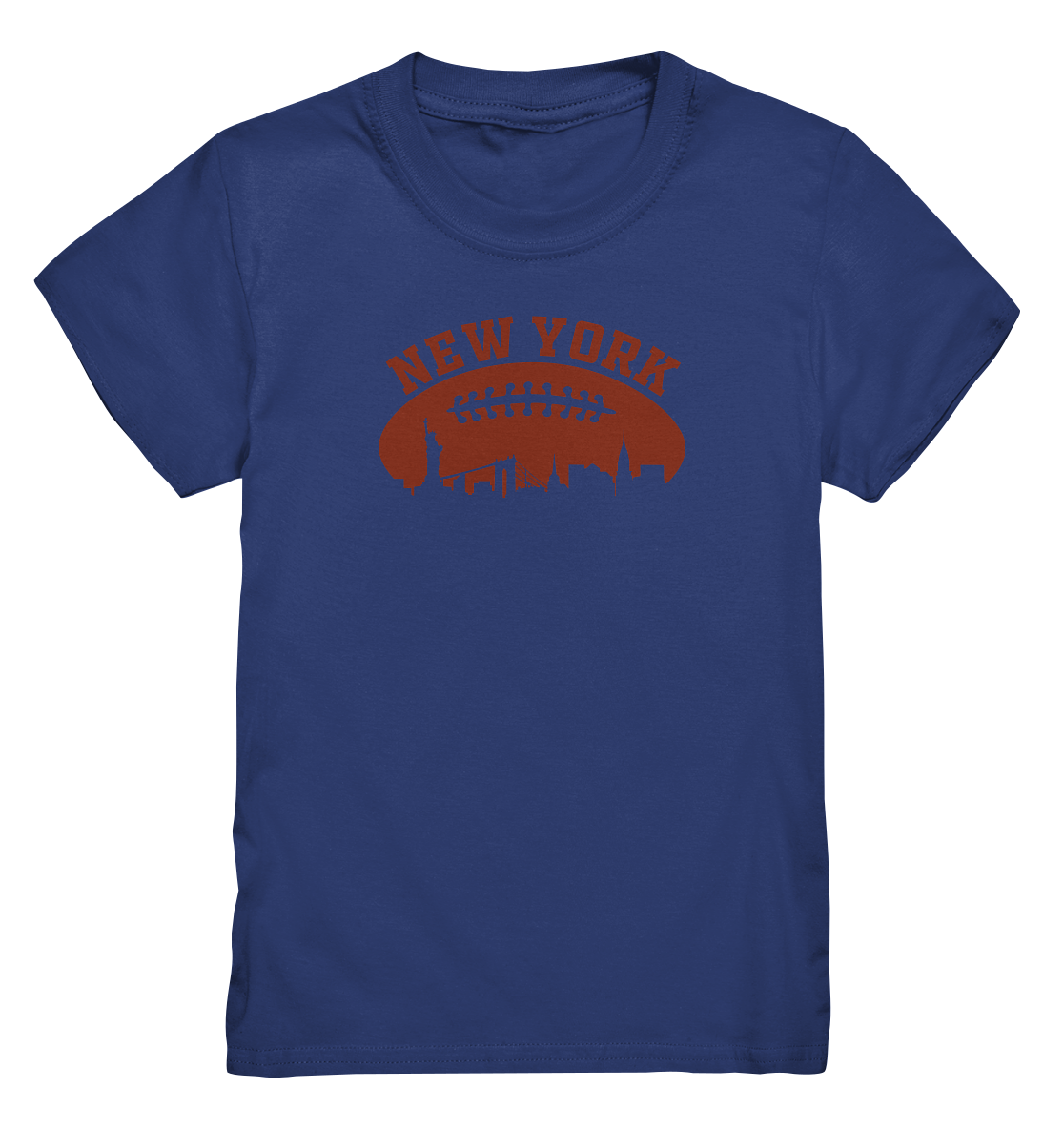 New York Football Silhoutte  - Kids Premium Shirt