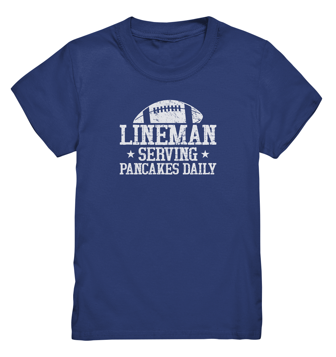 Lineman Serving Pancakes - Kids Premium Shirt