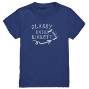 Glassy until Kick Off - Kids Premium Shirt