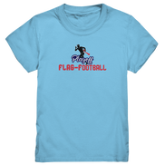 Playoff Flag Football  Men red - Kids Premium Shirt